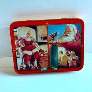 Coca Cola 1995 Santa Claus Tin